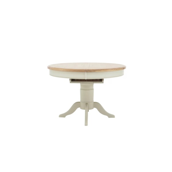 ANG 1.3m Round Extending Dining Table