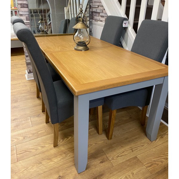 York Painted 1.75m Extending Dining Table