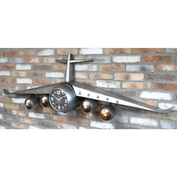 Large Aeroplane Clock