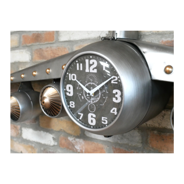 Large Aeroplane Clock
