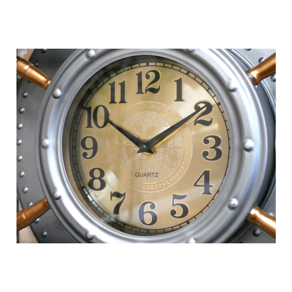 Wall Mounted Bank Vault Clock