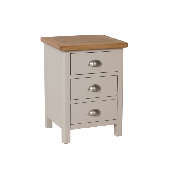 Dakota 3 Drawer Bedside