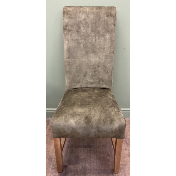 Cambridge Olive Green Velvet Dining Chair