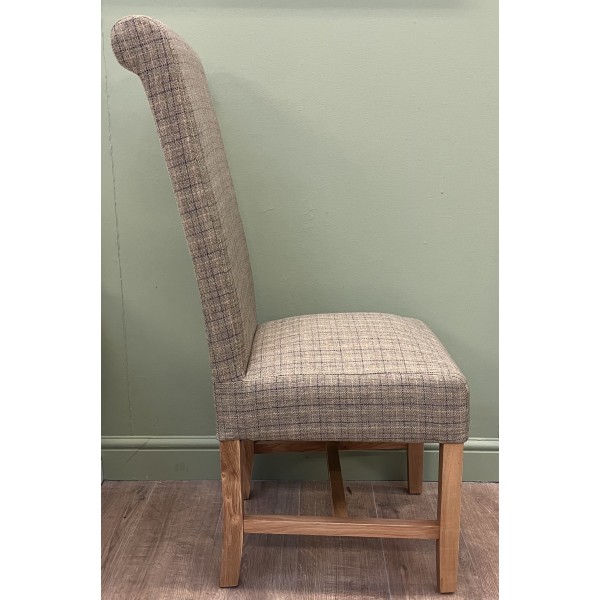 Cambridge Sage Green Tweed Dining Chair