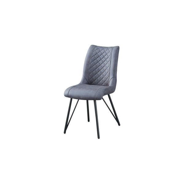 Dark Grey Empire Dining Chair