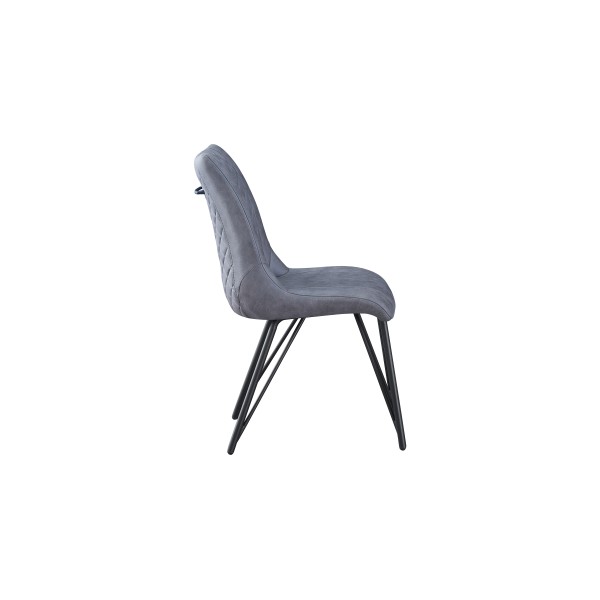 Dark Grey Empire Dining Chair