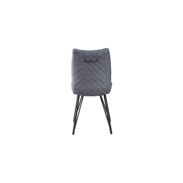 Dark Grey Empire Dining Chair