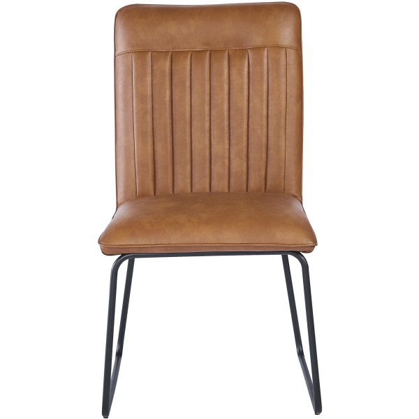 Hew PU Brown Dining Chair
