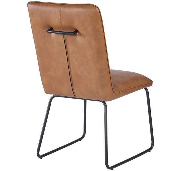 Hew PU Brown Dining Chair