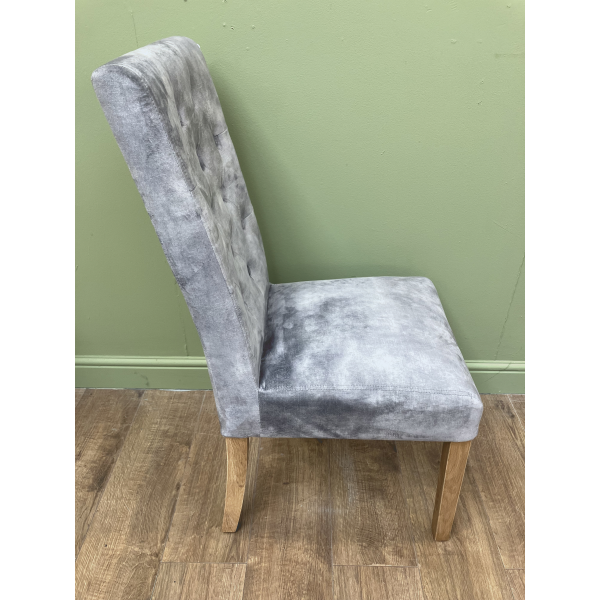 Zara Silver Dining Chair