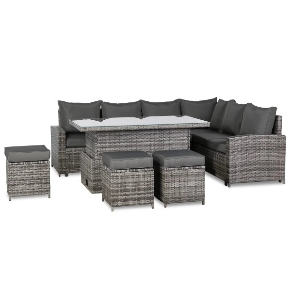 Henley RH and LH Corner Grey Garden Sets