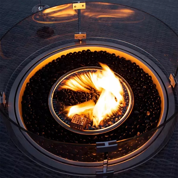 Maze Oxford 6 Seat Fire Pit Dining Set