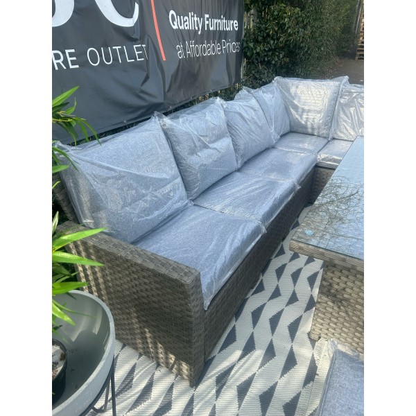 Palma Grey Corner Lounge Set