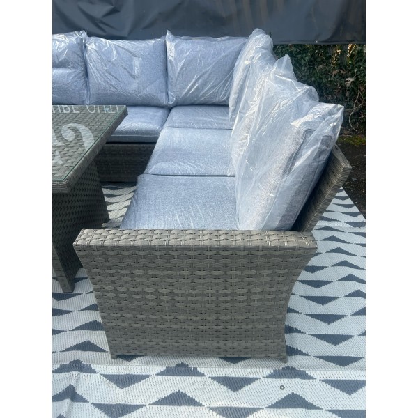 Palma Grey Corner Lounge Set