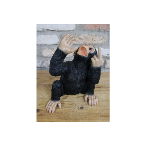 Up Yours Monkey Wine Holder