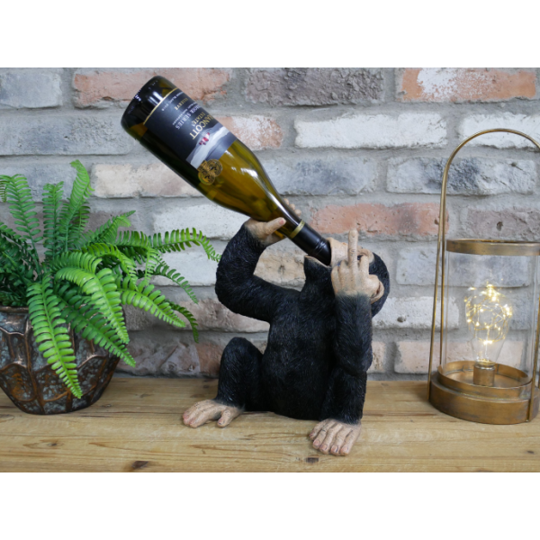 Up Yours Monkey Wine Holder
