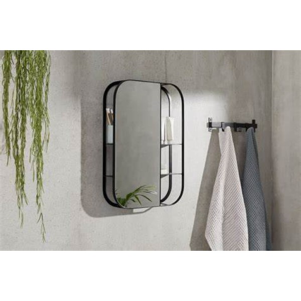 MADE.com Stria Mirror with Shelves