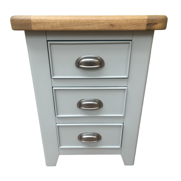 Montrose 3 Drawer Bedside