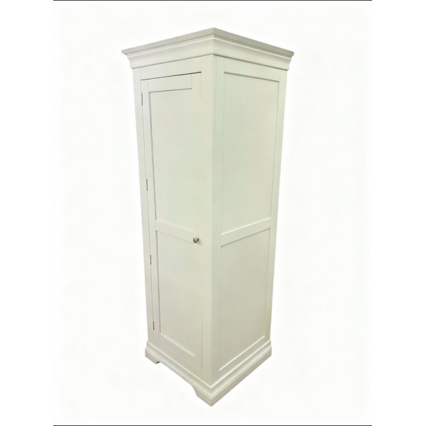 Province White Single Wardrobe