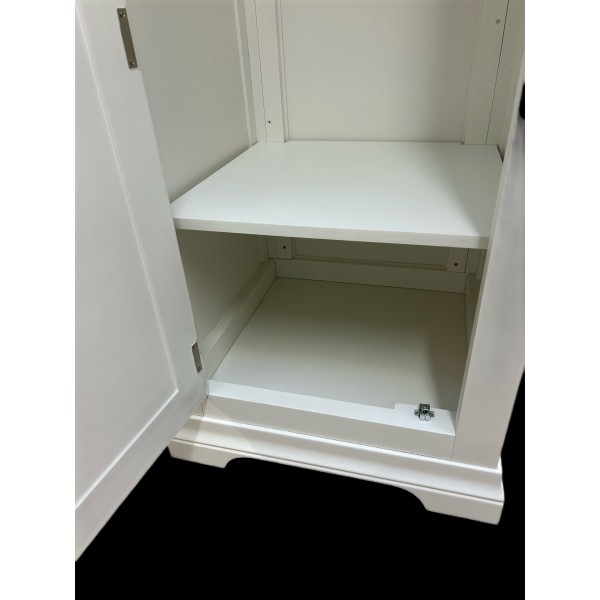 Province White Single Wardrobe