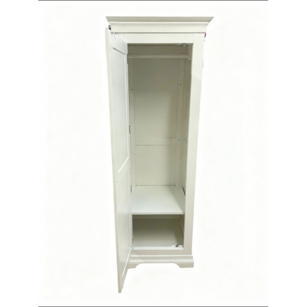 Province White Single Wardrobe