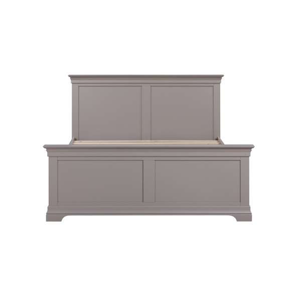 Province Grey 4ft 6 Double Bed