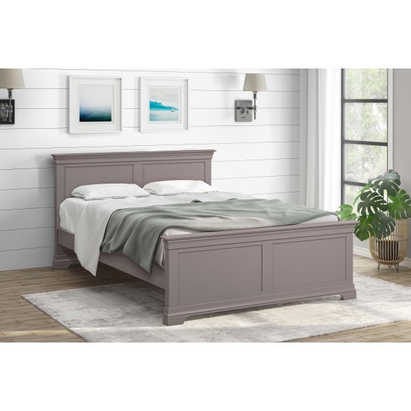 Province Grey 4ft 6 Double Bed