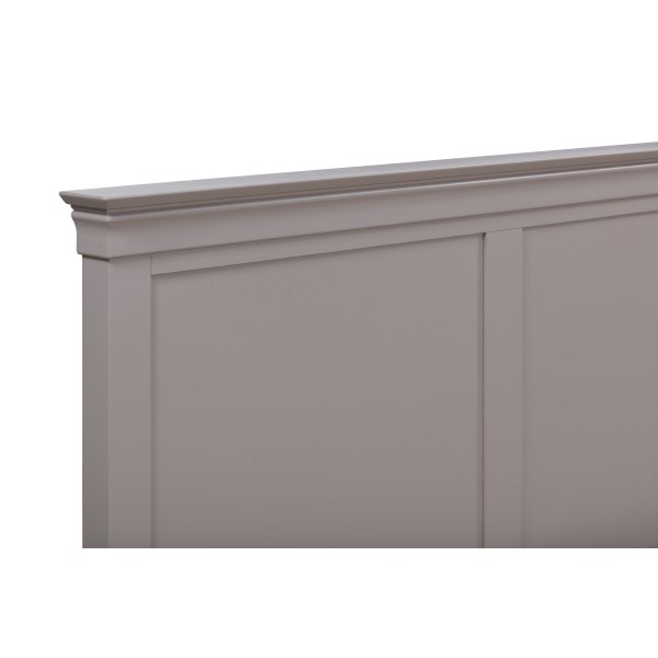 Province Grey 4ft 6 Double Bed