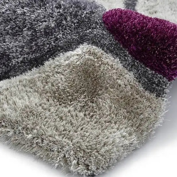 Noble House Pebbles 5858 Grey Purple Rug 150cm x 230cm