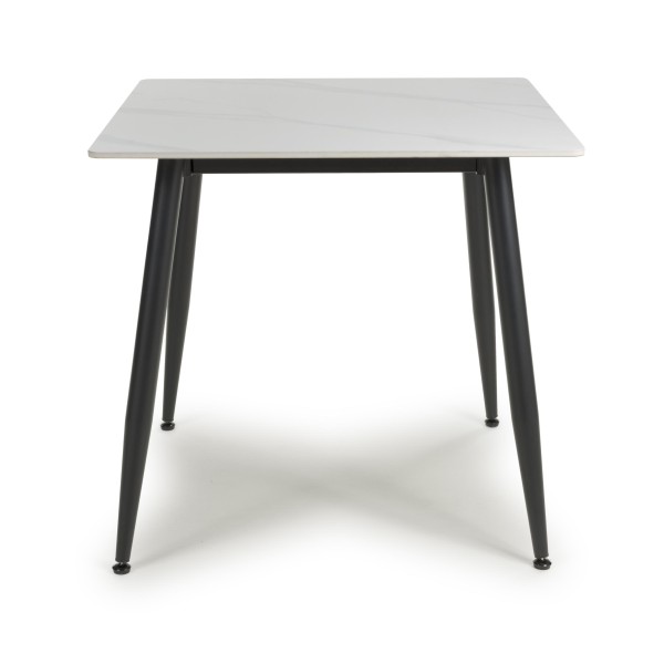 Monaco Square White Dining Table