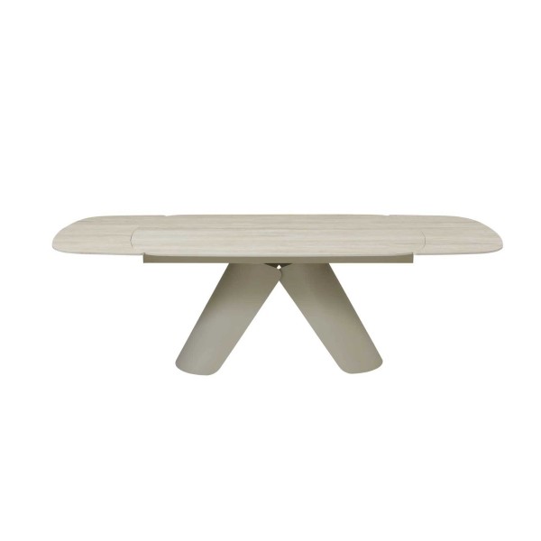 Travertine 1.6m Extending Dining Table