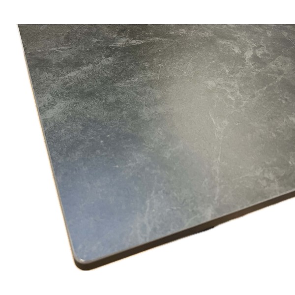Dark Grey 1.2m Ceramic extending dining table