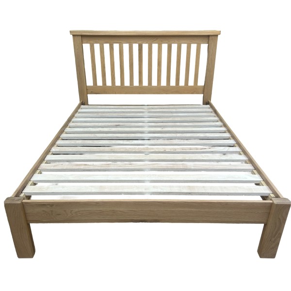 York Oak Double 4ft 6' Bed